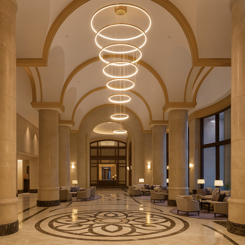 Double Height Pendant Lights